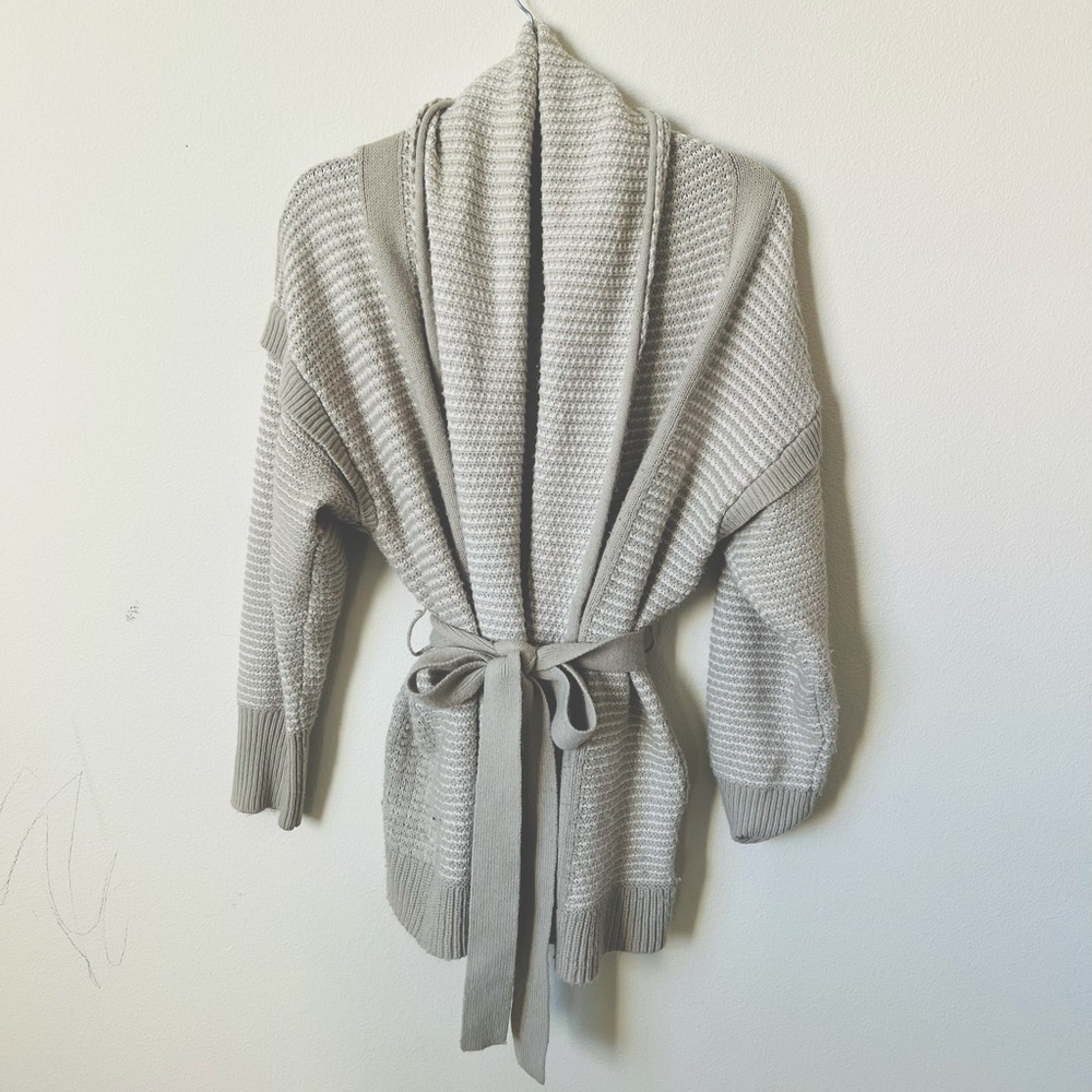 Vera wang wrap cardigan sweater